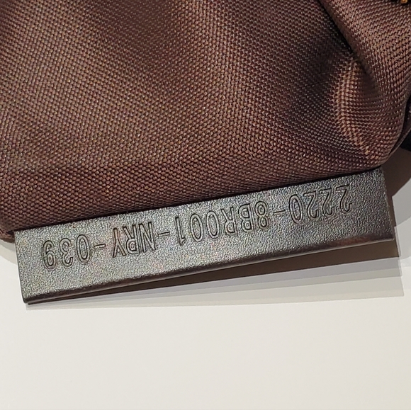 Fendi Zucchino Mama vintage canvas shoulder bag- brown/beige gold hardware - Picture 12 of 13